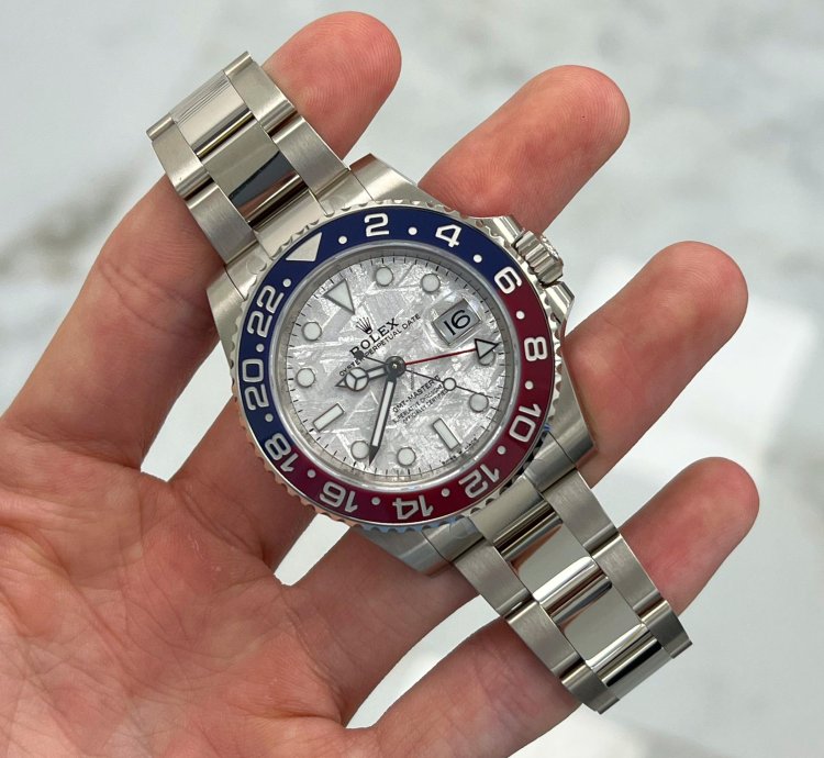 Rolex Gmt-master Ii 2023 Rolex Gmt Master Ii Pepsi Meteorite Unworn Box Papers 116719blro