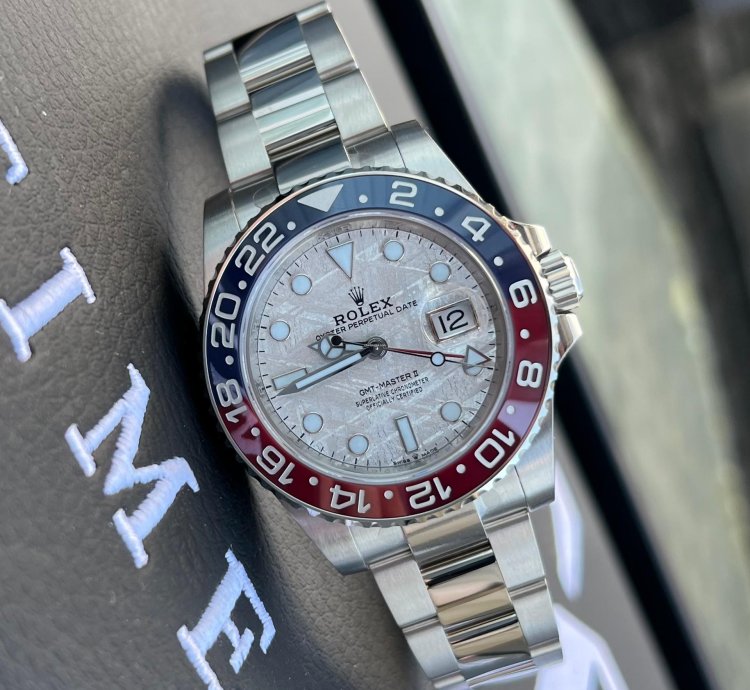 Rolex Gmt-master Ii 2023 Rolex Gmt Master Ii Pepsi Meteorite Unworn Box Papers 116719blro