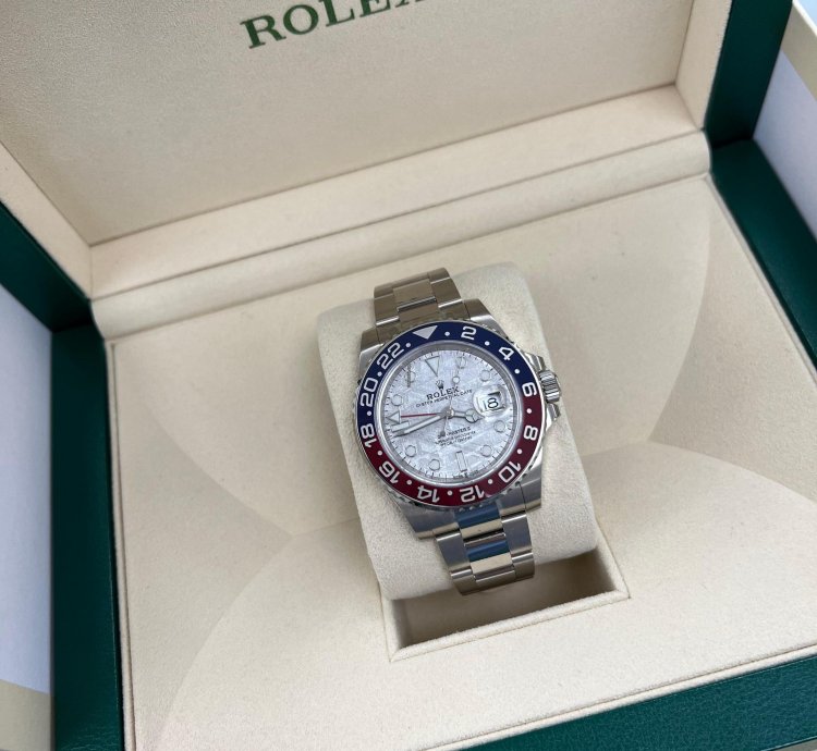 Rolex Gmt-master Ii 2023 Rolex Gmt Master Ii Pepsi Meteorite Unworn Box Papers 116719blro