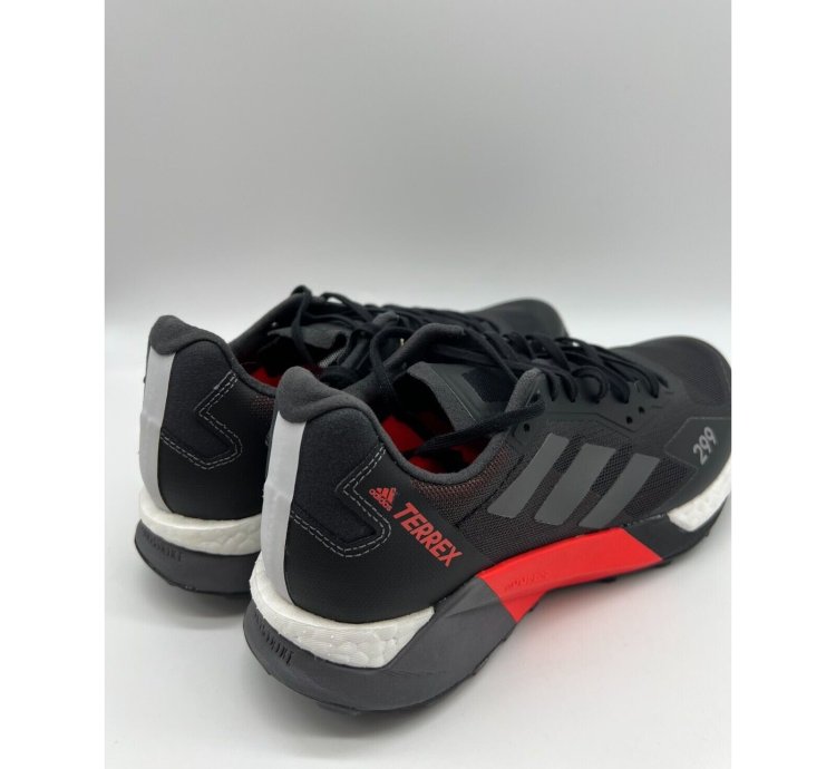 Adidas Terrex Agravic Ultra Trail Mens Black Fy7628 Size 7