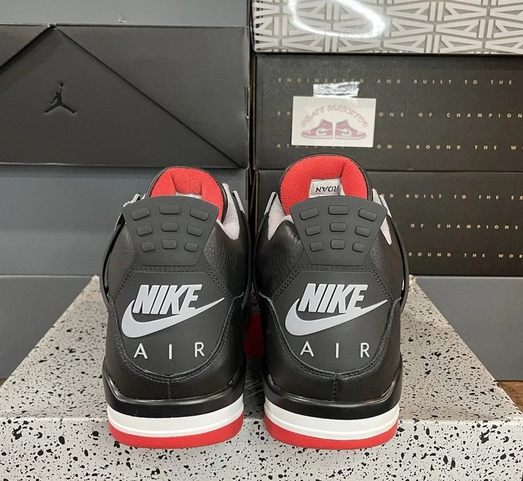 Air Jordan 4 Retro Bred Reimagined