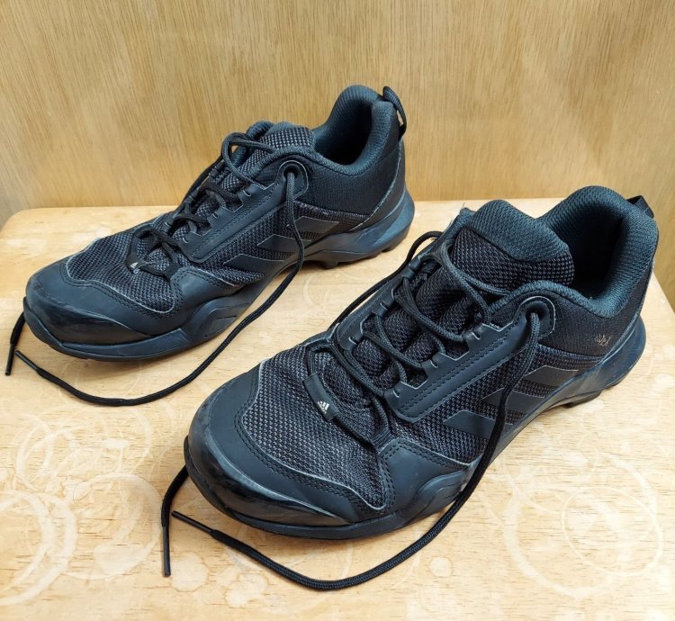 Adidas Terrex Ax3 Men Us 8 Core Black Carbon Hiking Shoes