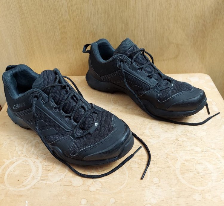 Adidas Terrex Ax3 Men Us 8 Core Black Carbon Hiking Shoes