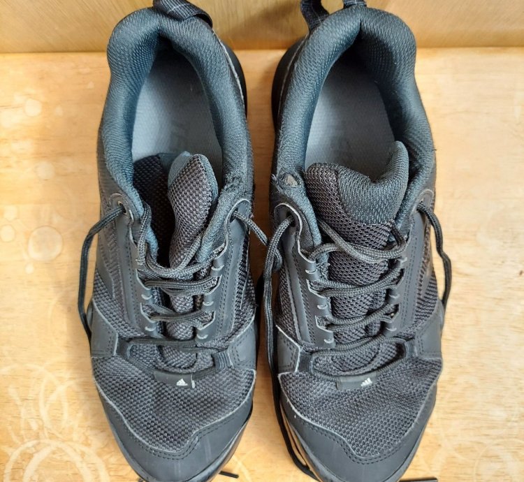 Adidas Terrex Ax3 Men Us 8 Core Black Carbon Hiking Shoes