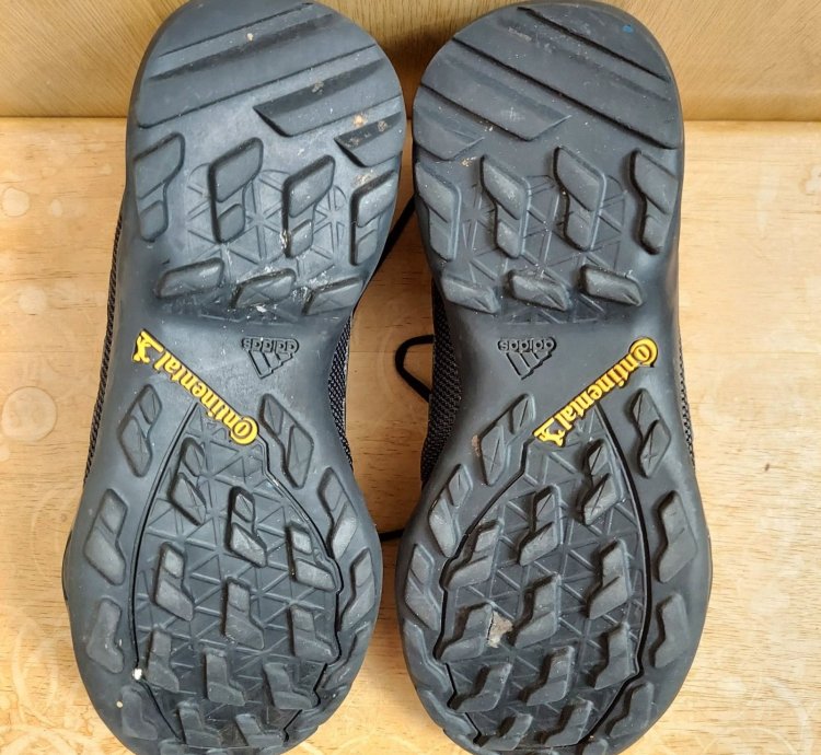 Adidas Terrex Ax3 Men Us 8 Core Black Carbon Hiking Shoes