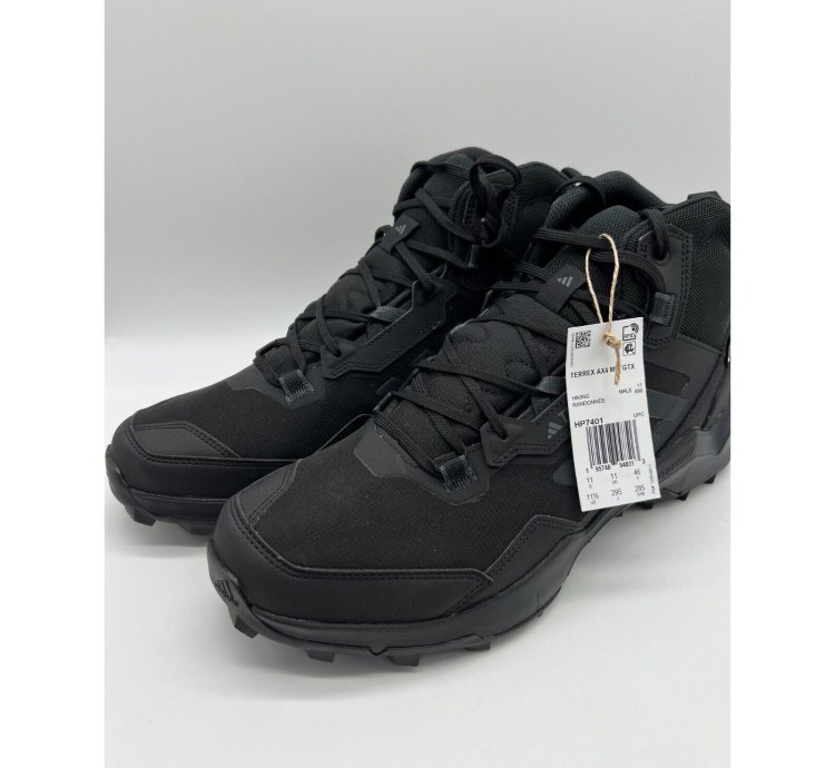 Adidas Terrex Ax4 Mid Gtx Gore-tex Black Hp7401 Size 11 5