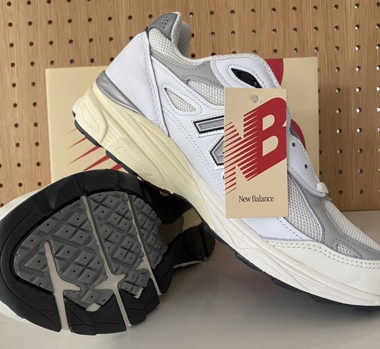 New Balance 990v3 Teddy Santis Aime Leon Dore Sea Salt White