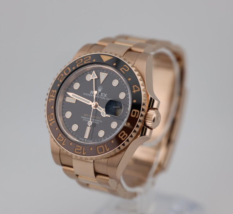 Rolex Gmt-master Ii 2024 Gmt Master Ii Rootbeer Rose Gold 126715chnr