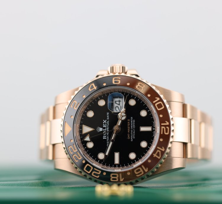 Rolex Gmt-master Ii 2024 Gmt Master Ii Rootbeer Rose Gold 126715chnr