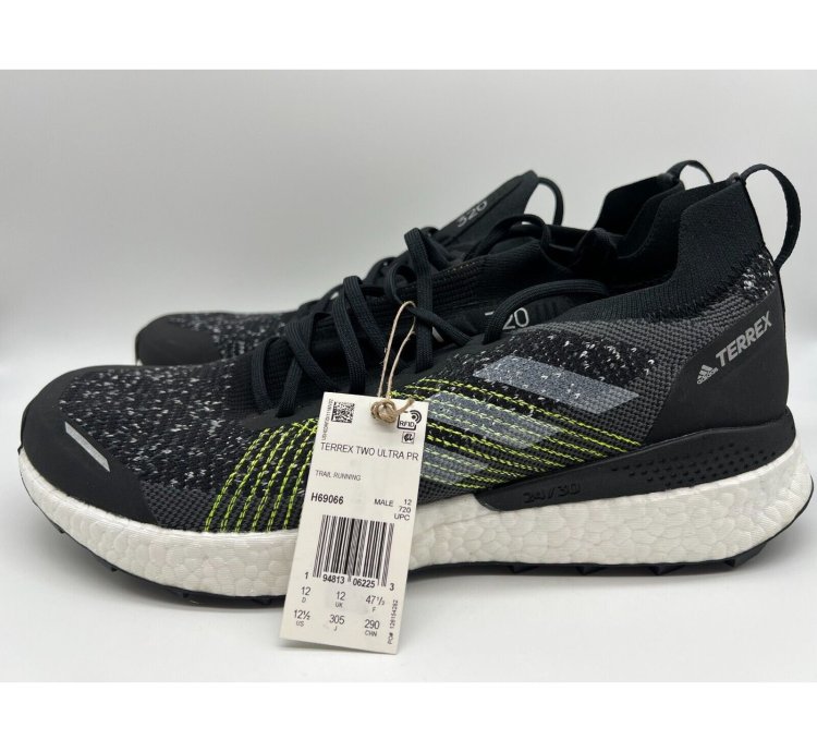 Adidas Terrex Two Ultra Trail Black H69066 Men Size 12 5
