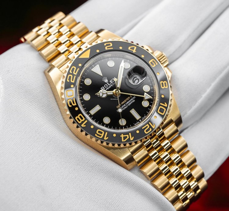 Rolex Gmt-master Ii 2024 Gmt-master Ii 18k Yellow Gold Jubilee 40mm 126718grnr Complete Set Bnib