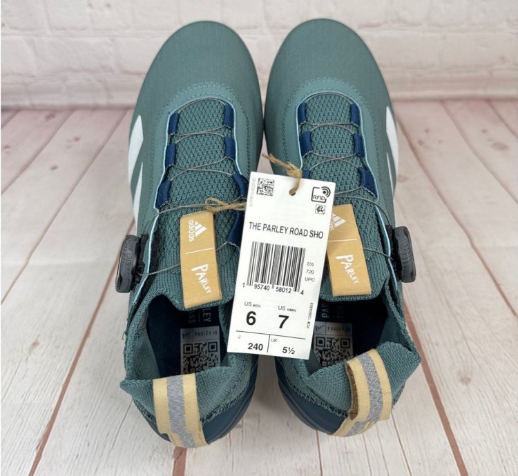 Adidas The Parley Road Boa Hazy Emerald Cycling Shoes