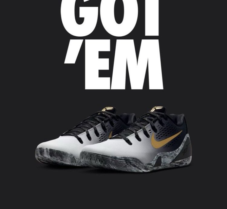 Kobe Ix 9 Em Elite Low Protro Mambacita - Size 10