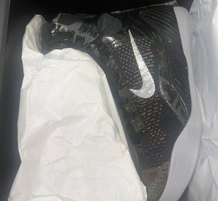 Kobe Ix Elite High Protro Black Metallic Silver