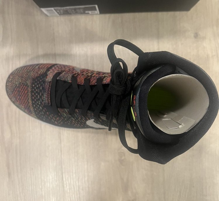 Kobe Ix Elite High Protro Black Metallic Silver