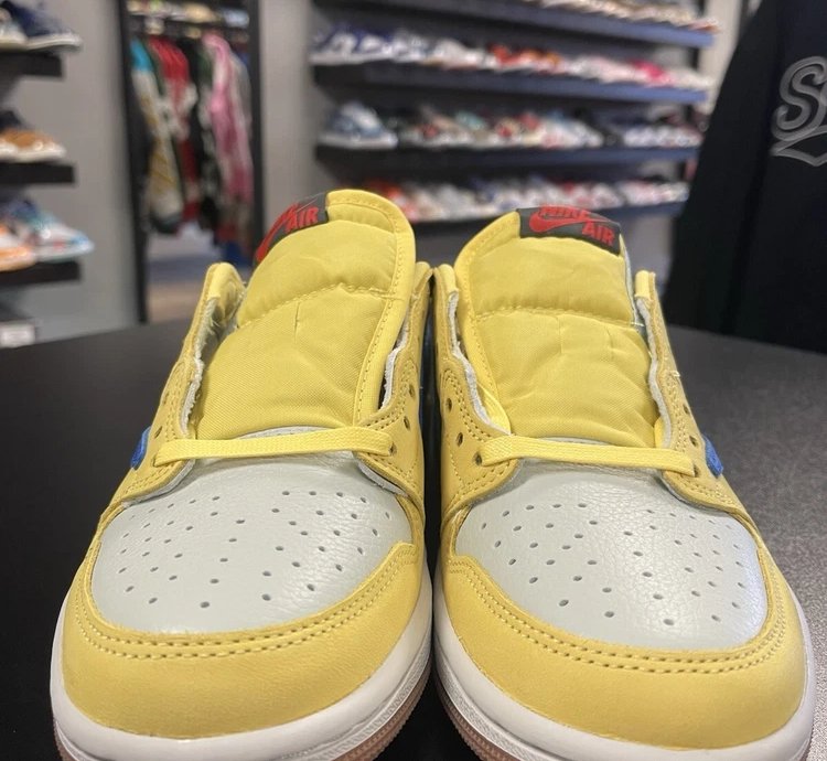 Air Jordan 1 Retro Low Og Sp Travis Scott Canary