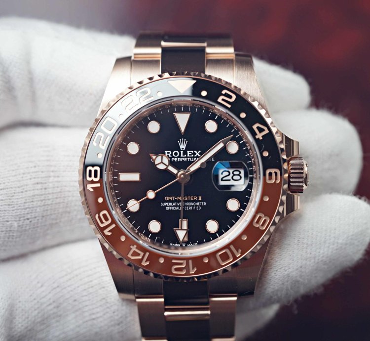 Rolex Gmt-master Ii 2025 New Rootbeer Everose Gold 126715chnr
