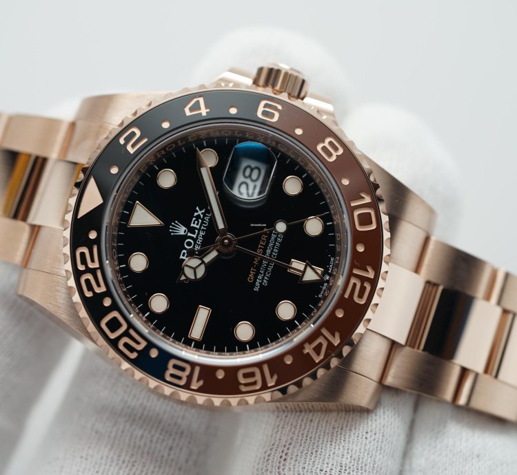 Rolex Gmt-master Ii 2025 New Rootbeer Everose Gold 126715chnr
