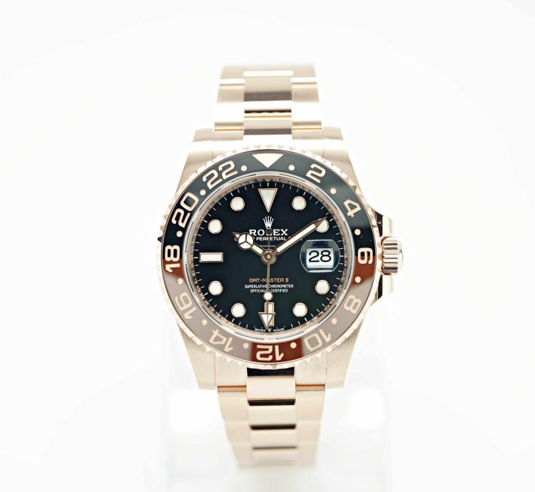 Rolex Gmt-master Ii 2025 New Rootbeer Everose Gold 126715chnr