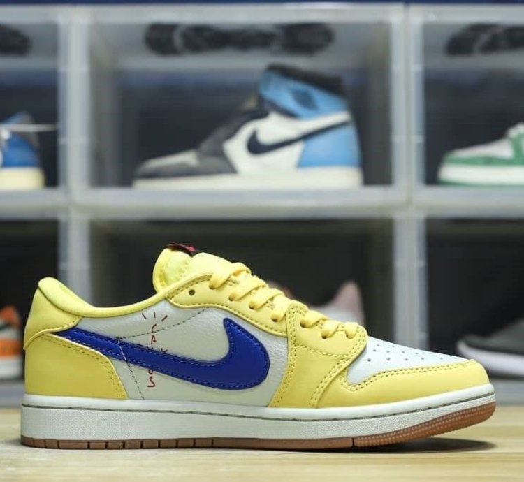 Air Jordan 1 Retro Low Og Sp Travis Scott Canary