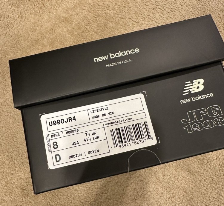New Balance 990v4 Joe Freshgoods Miusa 1998 Intro Size Us 8