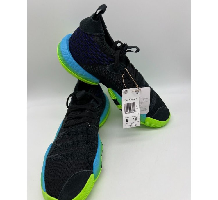 Adidas Trae Young 2 0 Trae-tlien Shoes H06473 Men Size 9