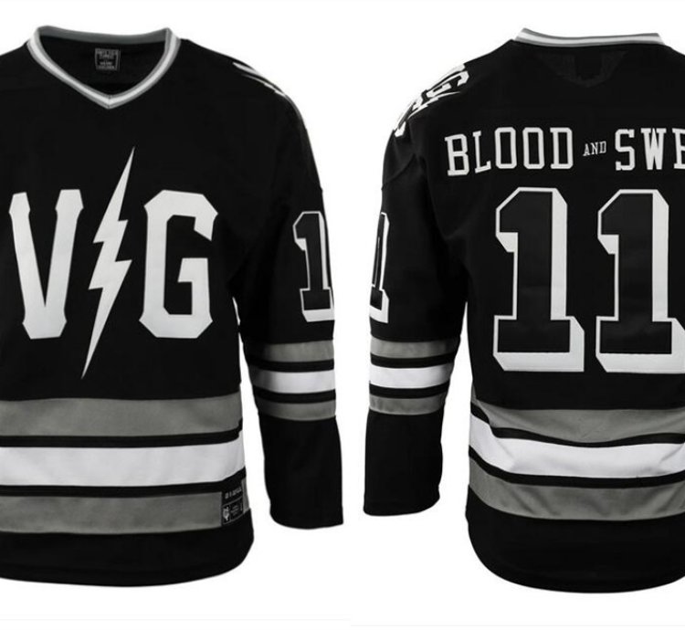 Violent Gentlemen X Eff Collection Black Stitched Jersey