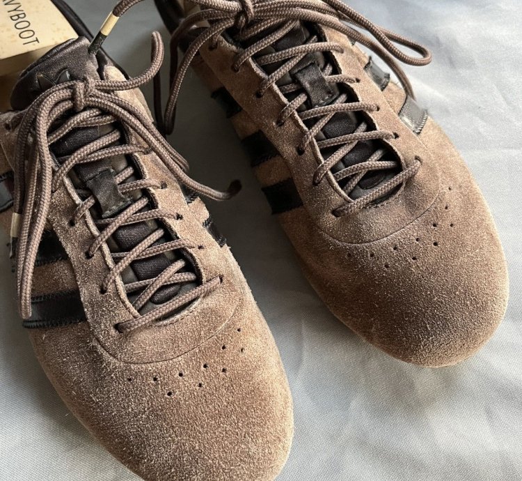 Adidas Tuscany Style Goodyear Suede Brown Y2k Racing Sneaker