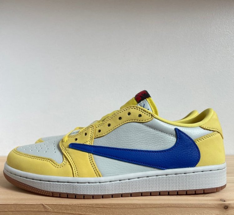 Air Jordan 1 Retro Low Og Sp Travis Scott Canary