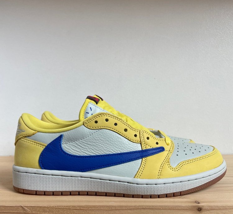 Air Jordan 1 Retro Low Og Sp Travis Scott Canary