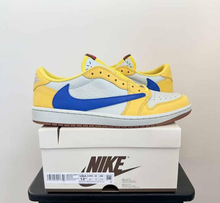 Air Jordan 1 Retro Low Og Sp Travis Scott Canary