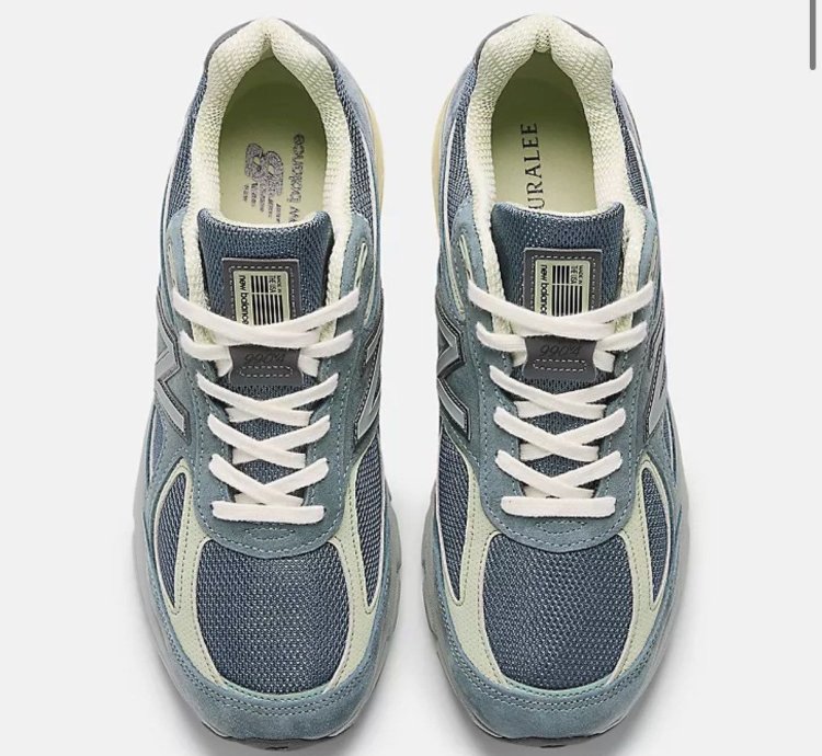 New Balance 990v4 Miusa Auralee Blue