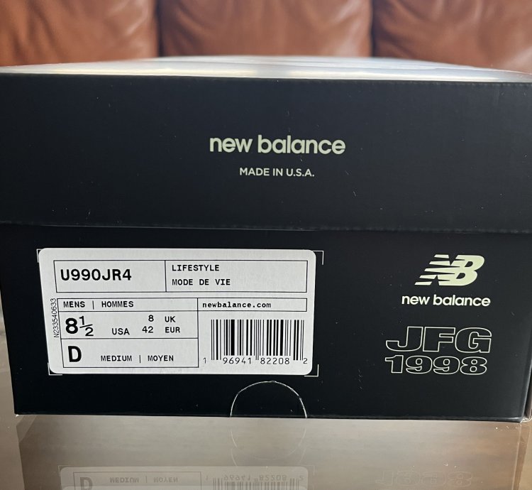 New Balance 990v4 Miusa Joe Freshgoods 1998 men 8 5