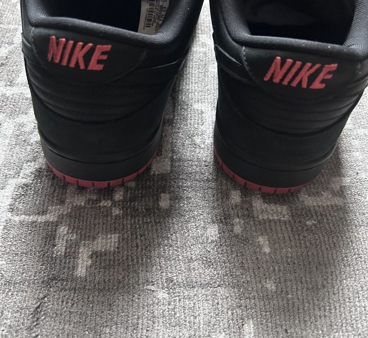 Nike Sb Jeff Staples Dunk Low Black Pigeon