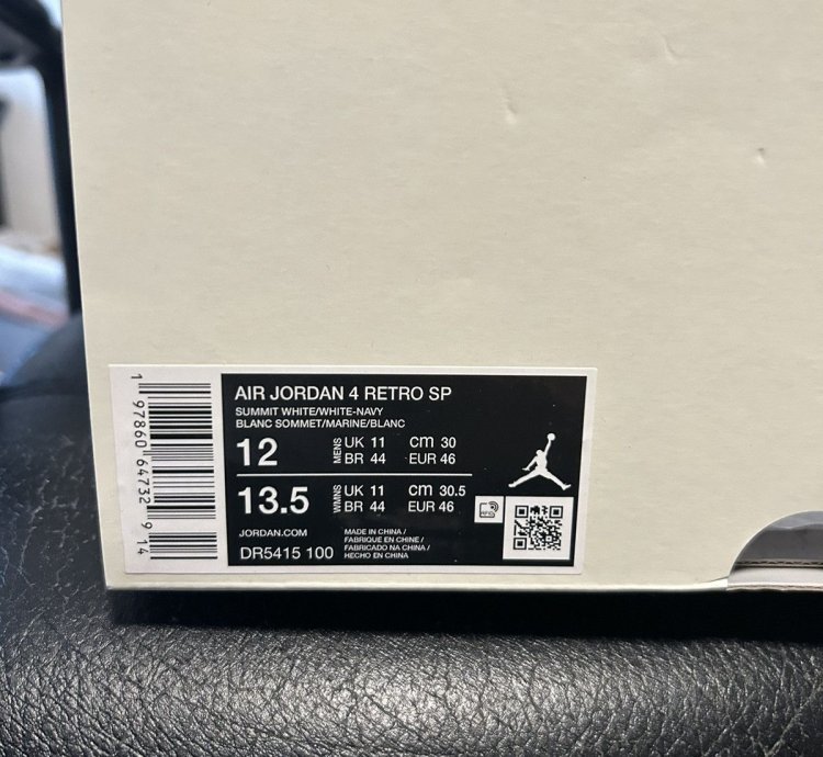 Nike Sb Jordan 4 Navy