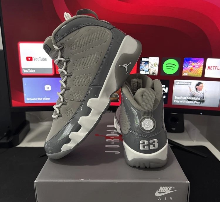 Air Jordan 9 Retro Cool Grey