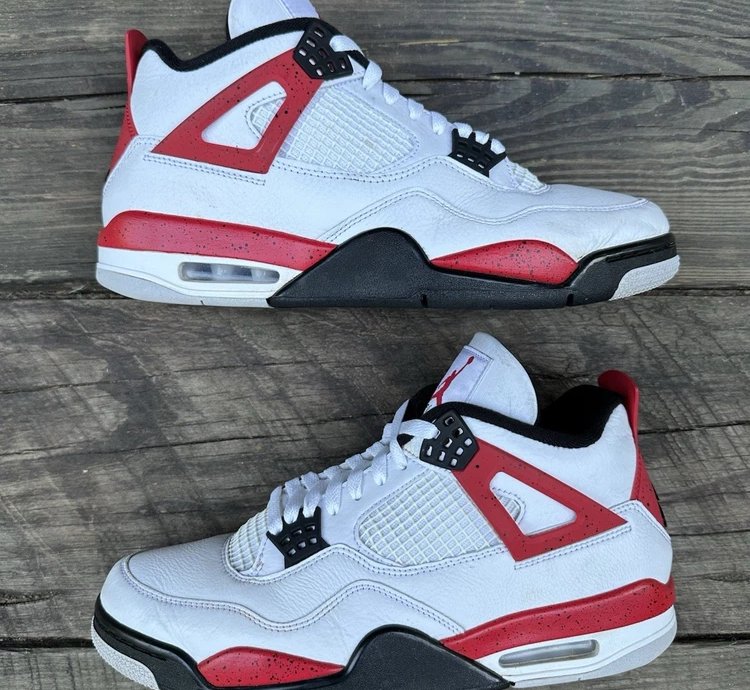 Air Jordan 4 Retro Red Cement