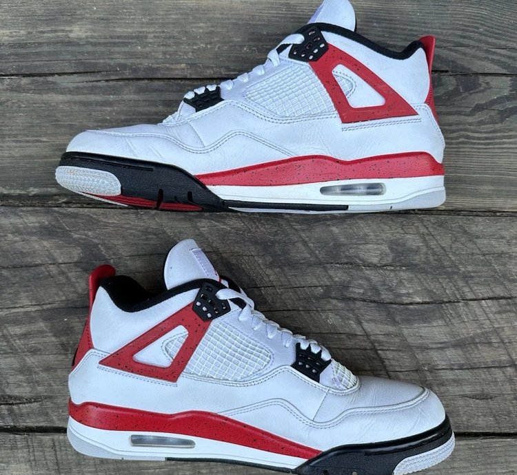 Air Jordan 4 Retro Red Cement