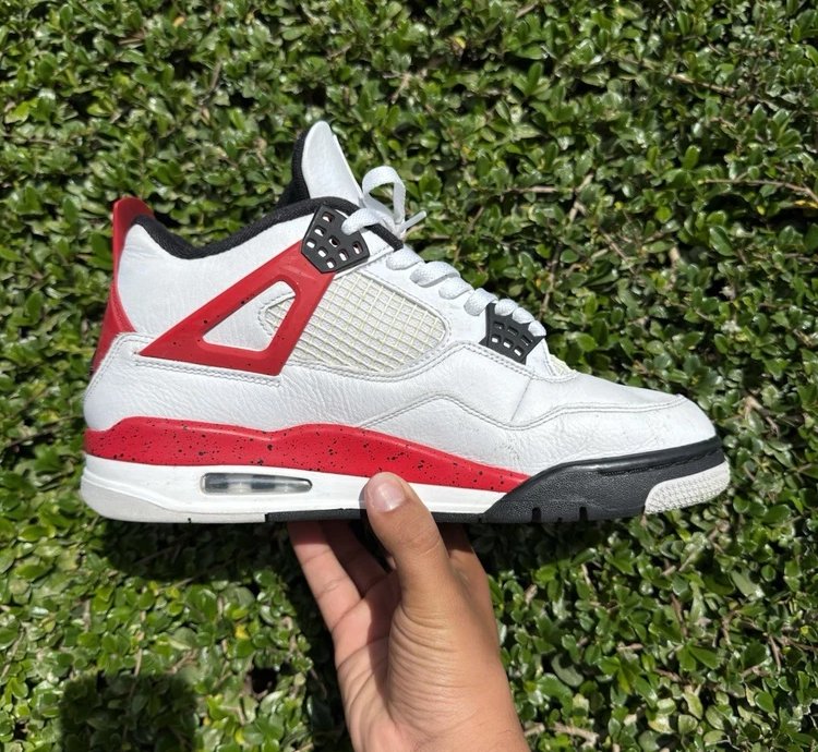 Air Jordan 4 Retro Red Cement