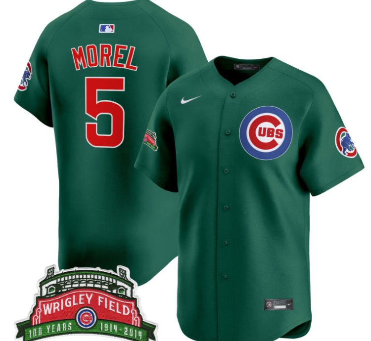 Christopher Morel Jersey 5 Chicago Cubs Wrigley Field Style Vapor Premier Limited Stitched