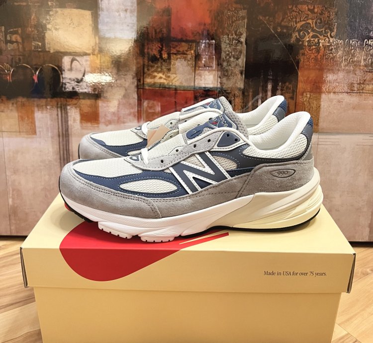 New Balance 990v6 Grey Day Marblehead Vintage Indigo