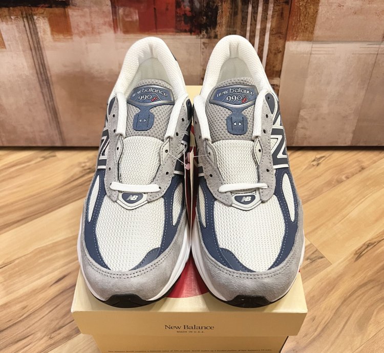 New Balance 990v6 Grey Day Marblehead Vintage Indigo