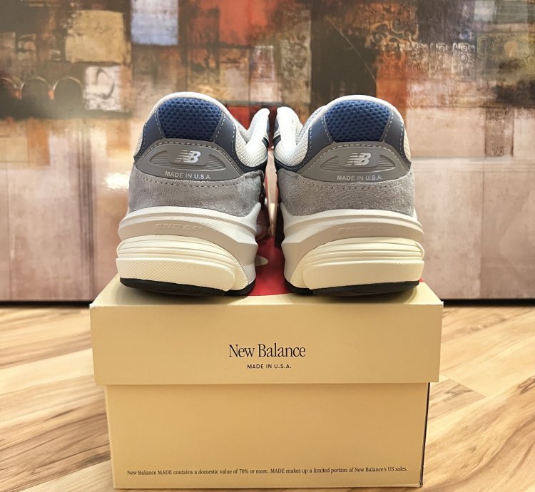 New Balance 990v6 Grey Day Marblehead Vintage Indigo