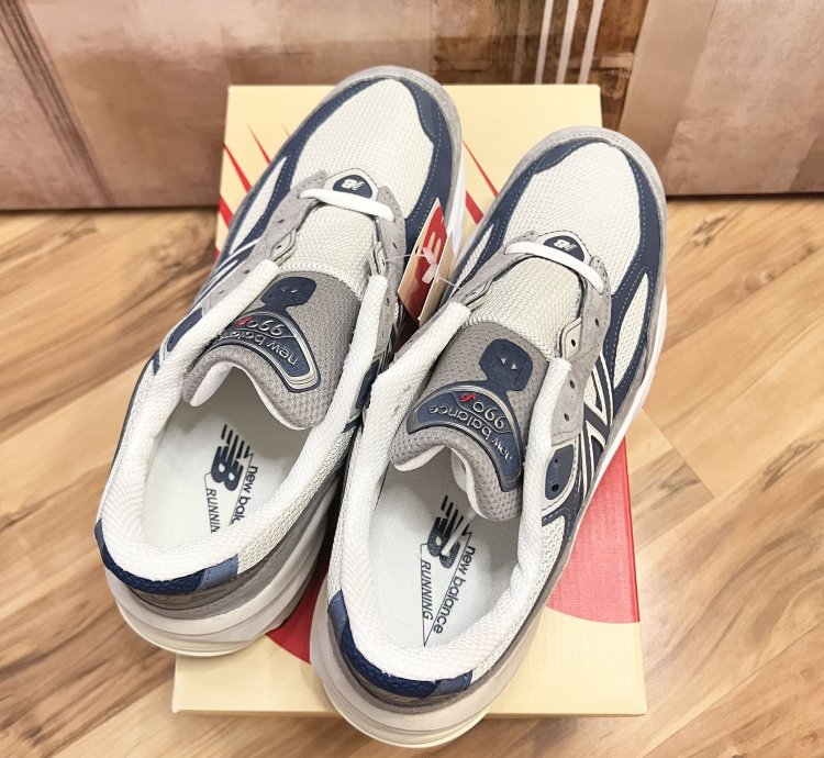 New Balance 990v6 Grey Day Marblehead Vintage Indigo