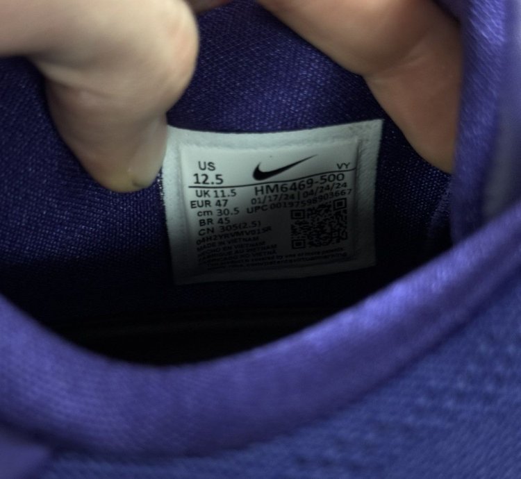 Kobe Viii 8 Protro Tb Purple Size 12 5 Hm6469-500 Pe