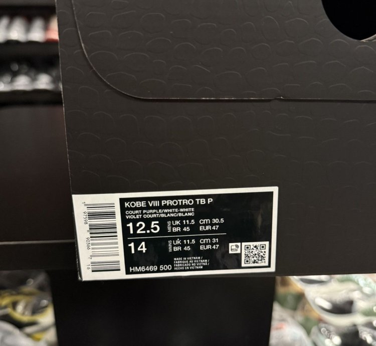Kobe Viii 8 Protro Tb Purple Size 12 5 Hm6469-500 Pe