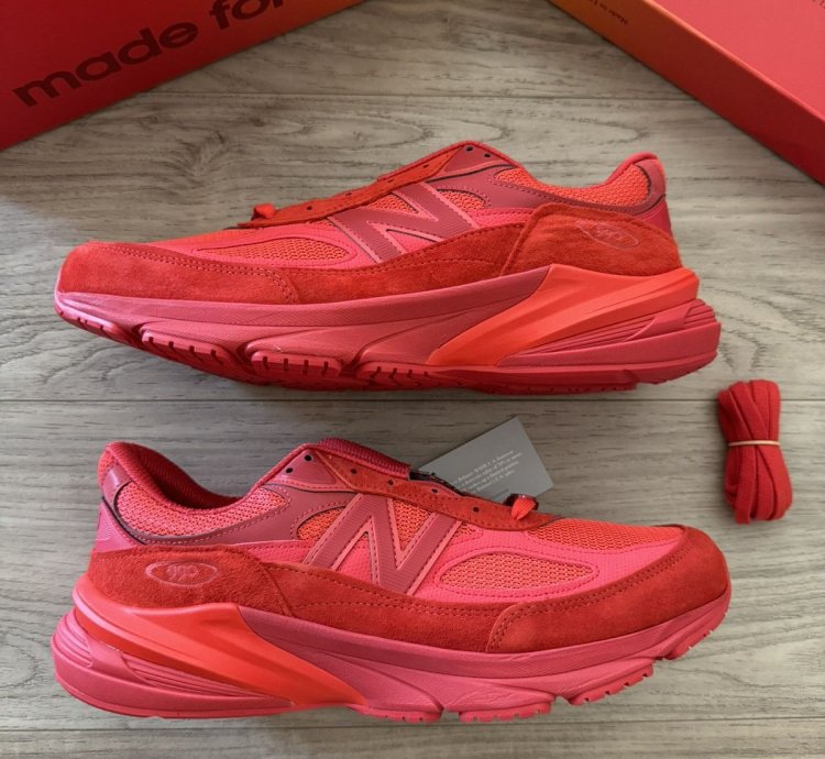 New Balance 990v6 Miusa Joe Freshgoods Paris Red