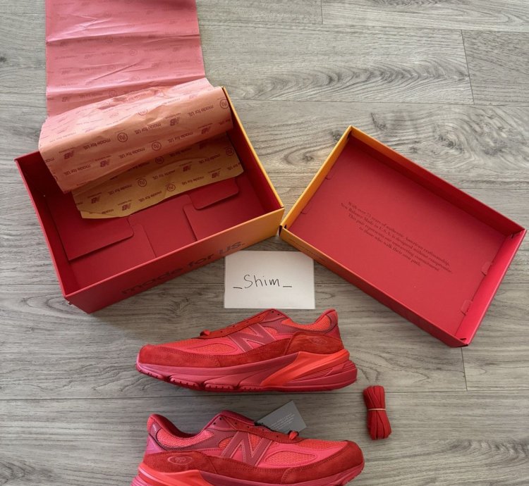 New Balance 990v6 Miusa Joe Freshgoods Paris Red