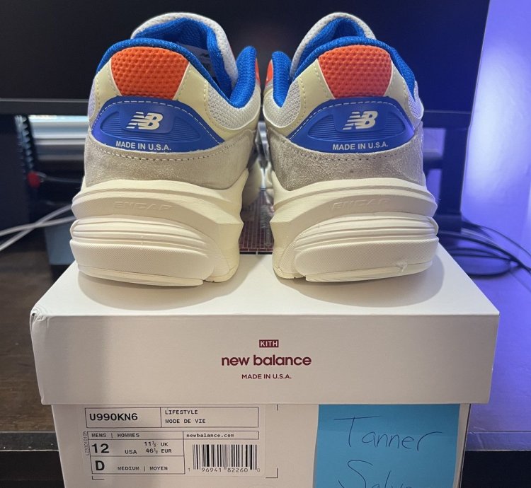 New Balance 990v6 Ronnie Feig Kith Msg Madison Square Garden