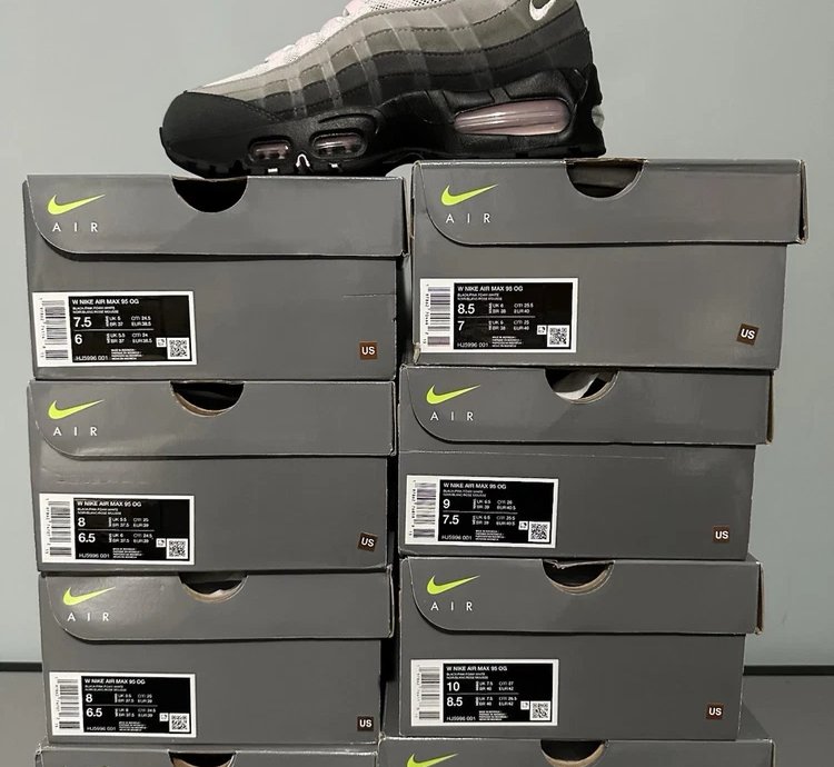 Nike Air Max 95 Og Big Bubble Pink Foam